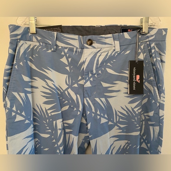 Vinyard Vines Tropical Blue Breaker Pants Men's Sz 36x30 NWT - Picture 3 of 14